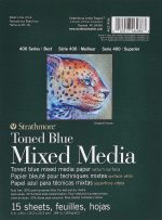 Strathmore 400 Series Mixed Media Pad, 18"x24", White, 15 Sheets